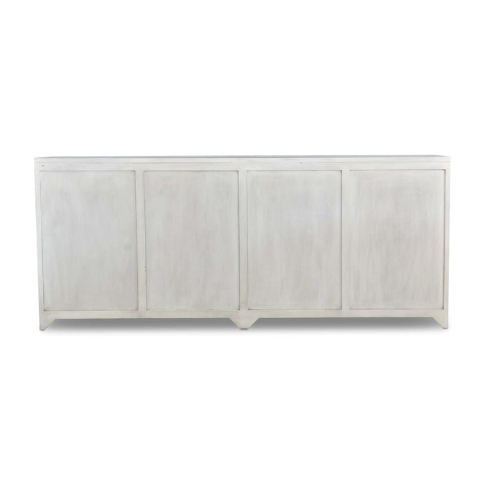 Bramble - Fleet 4 Door Sideboard w/ Rattan - BR-76593 - GreatFurnitureDeal