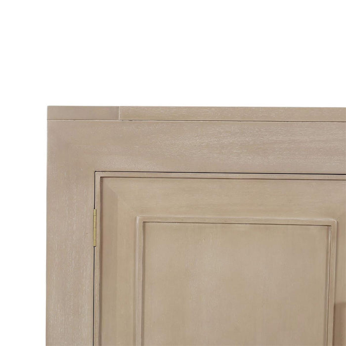 Bramble - Fleet 4 Door Sideboard in Sandbar - 76601SNB-----