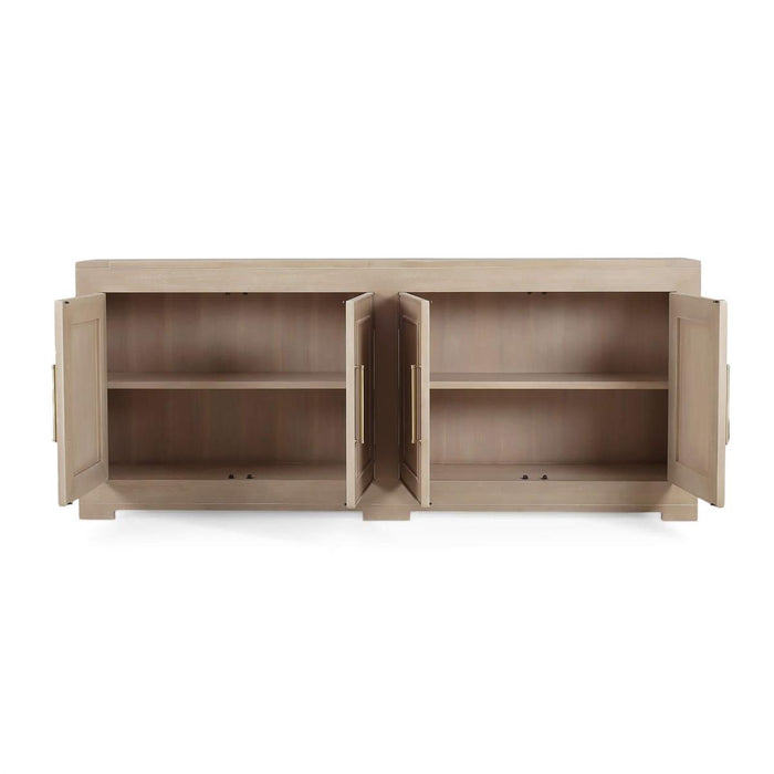 Bramble - Fleet 4 Door Sideboard in Sandbar - 76601SNB-----