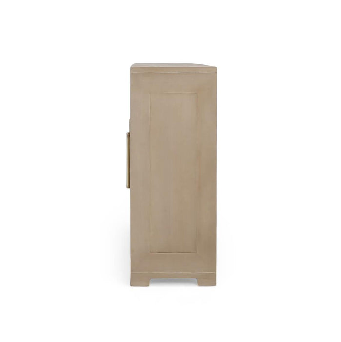 Bramble - Fleet 4 Door Sideboard in Sandbar - 76601SNB-----