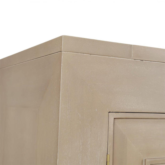 Bramble - Fleet 4 Door Sideboard in Sandbar - 76601SNB-----