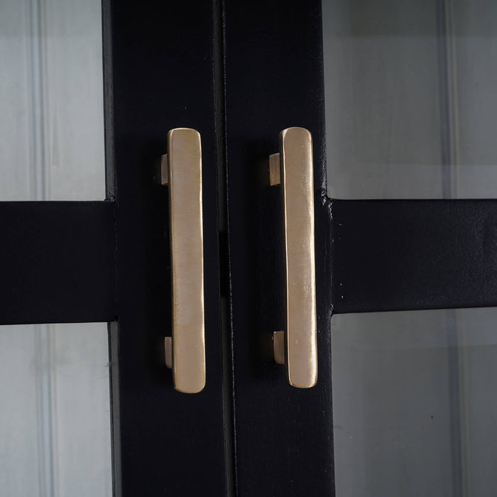 Bramble - Richmond Display Unit in Black Shiny, Off White, Rattan White - US-WS-76611BKS-OFWRT01--