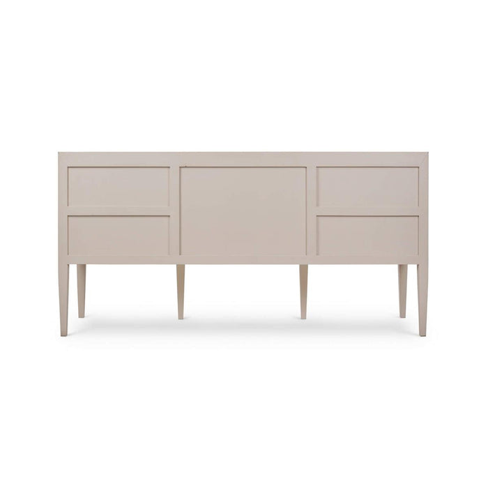 Bramble - Westminster Concave Sideboard Wrapped in Putty Linen - 76614FPUT-----