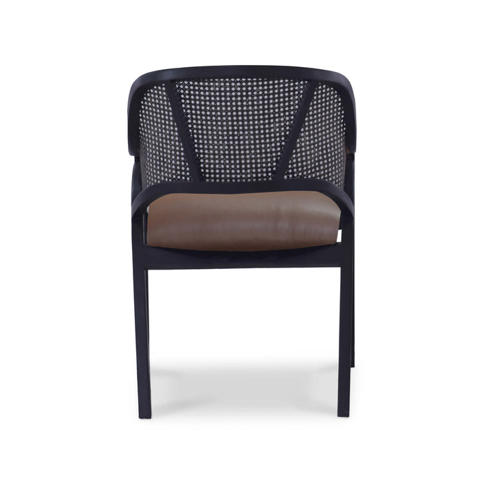 Bramble - Mayfair Chair w/ Leather - BR-76615 - GreatFurnitureDeal