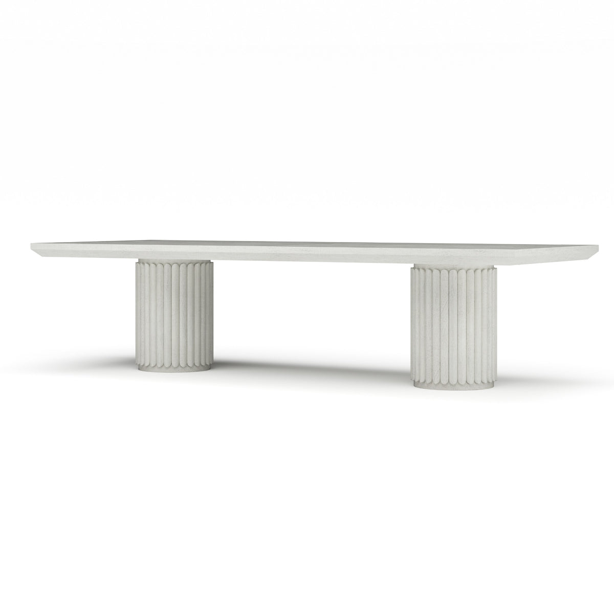 Portobello Round Pedestal Farm Dining Table, Made in the USA