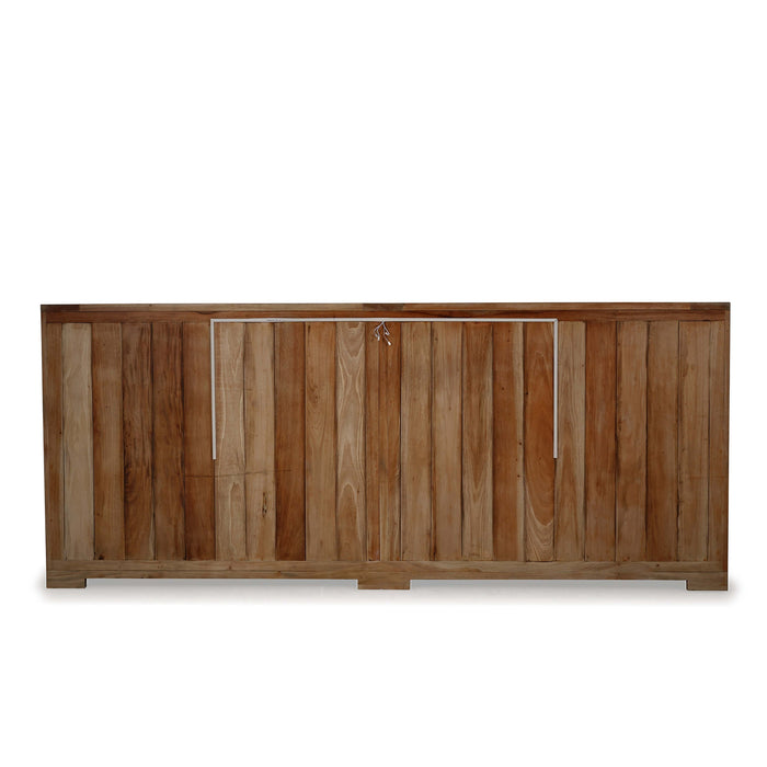 Bramble - Fleet 4 Door Sideboard w/ Glass - BR-76622 - GreatFurnitureDeal