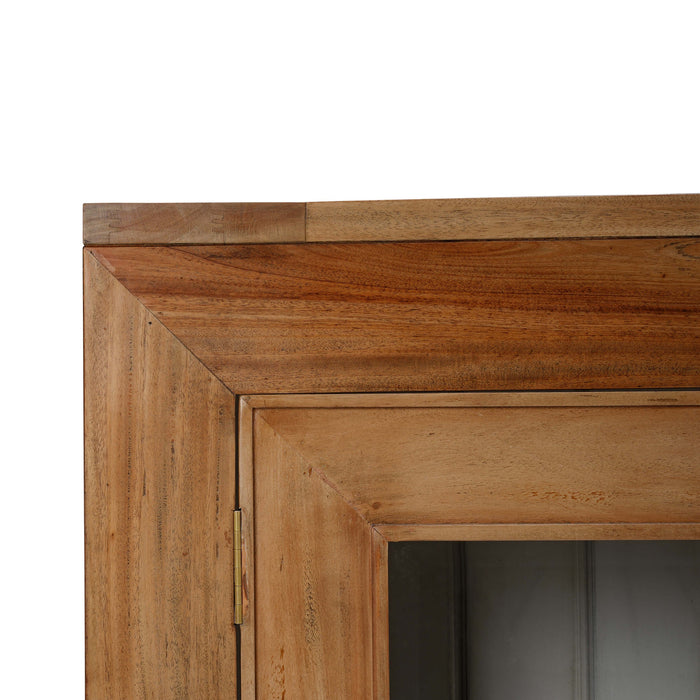 Bramble - Fleet 4 Door Sideboard w/ Glass - BR-76622 - GreatFurnitureDeal