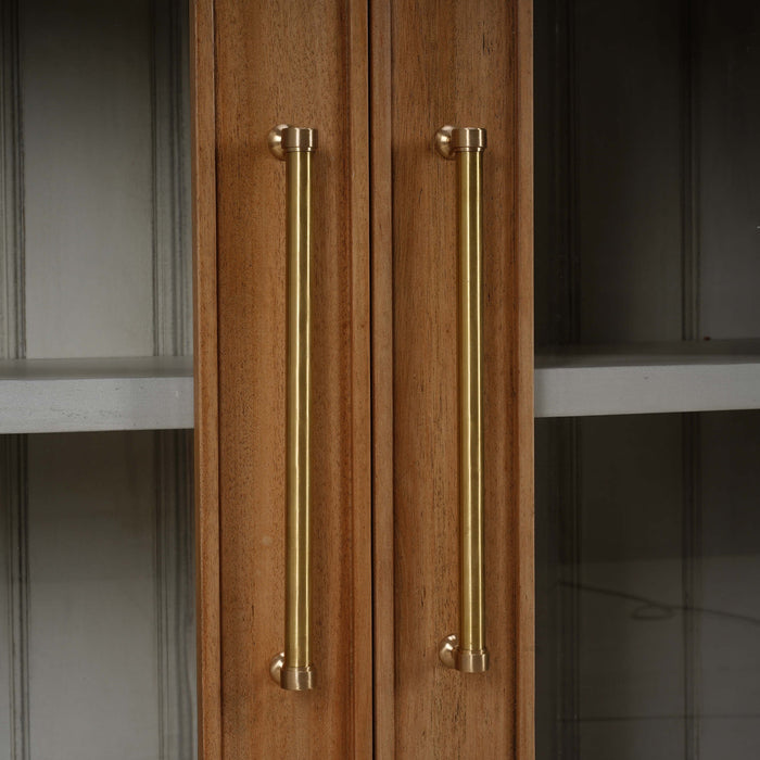 Bramble - Fleet 4 Door Sideboard w/ Glass - BR-76622 - GreatFurnitureDeal