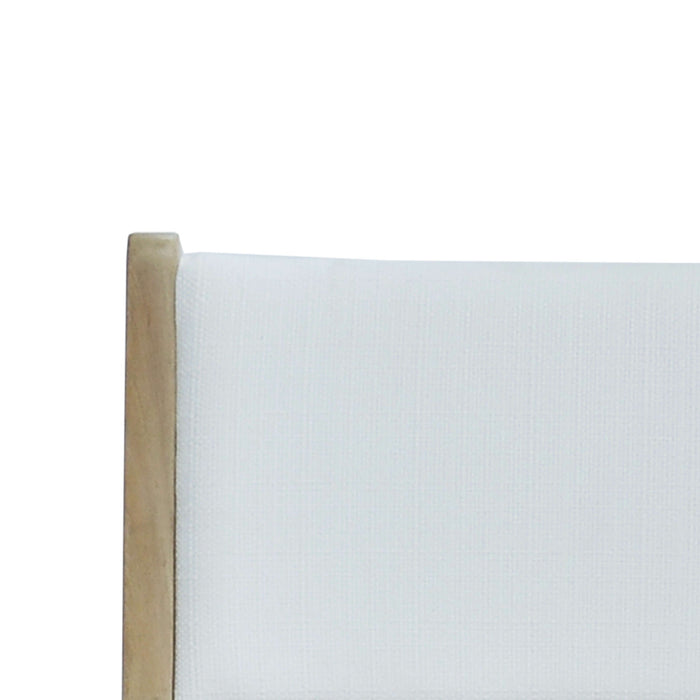 Bramble - Norfolk Dining Chair In Fruitwood w/ Arctic White Performance Fabric - 76626FRWSF204---- - GreatFurnitureDeal