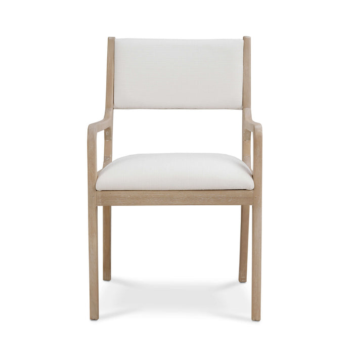 Bramble - Norfolk Dining Chair in Sandbar w/ Arctic White Performance Fabric (Set of 2) - BR-76626SNBSF204---- - GreatFurnitureDeal