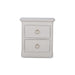 Bramble - Claremont Linen Wrapped Bedside Cabinet - BR-76628 - GreatFurnitureDeal