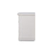 Bramble - Claremont Linen Wrapped Bedside Cabinet In Dove White - 76628FDOW----- - GreatFurnitureDeal