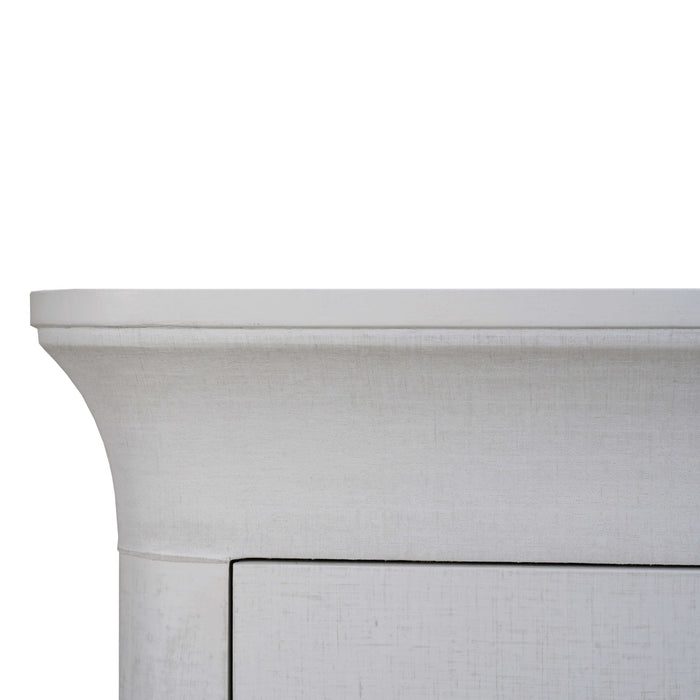 Bramble - Claremont 6 Drawer Linen Wrapped Dresser - BR-76630 - GreatFurnitureDeal