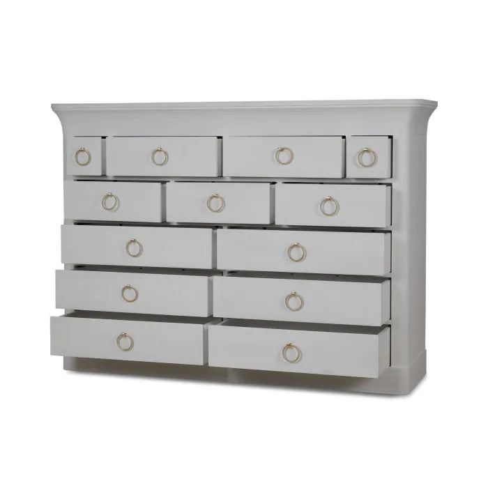 Bramble - Large Claremont Linen Wrapped Dresser - BR-76634 Bramble - Large Claremont Linen Wrapped Dresser - BR-76634