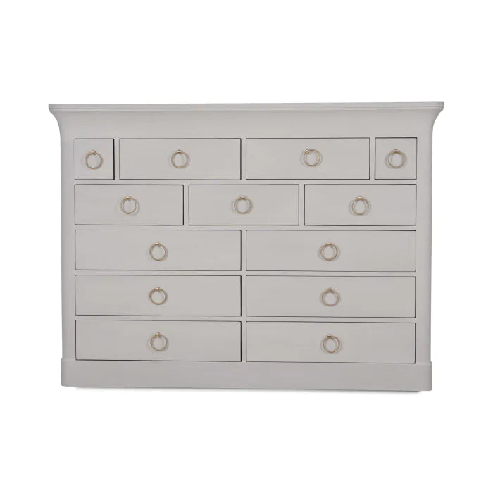 Bramble - Large Claremont Linen Wrapped Dresser - BR-76634 Bramble - Large Claremont Linen Wrapped Dresser - BR-76634