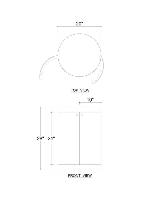 Bramble - Ringo Drum Table - BR-76636 - GreatFurnitureDeal