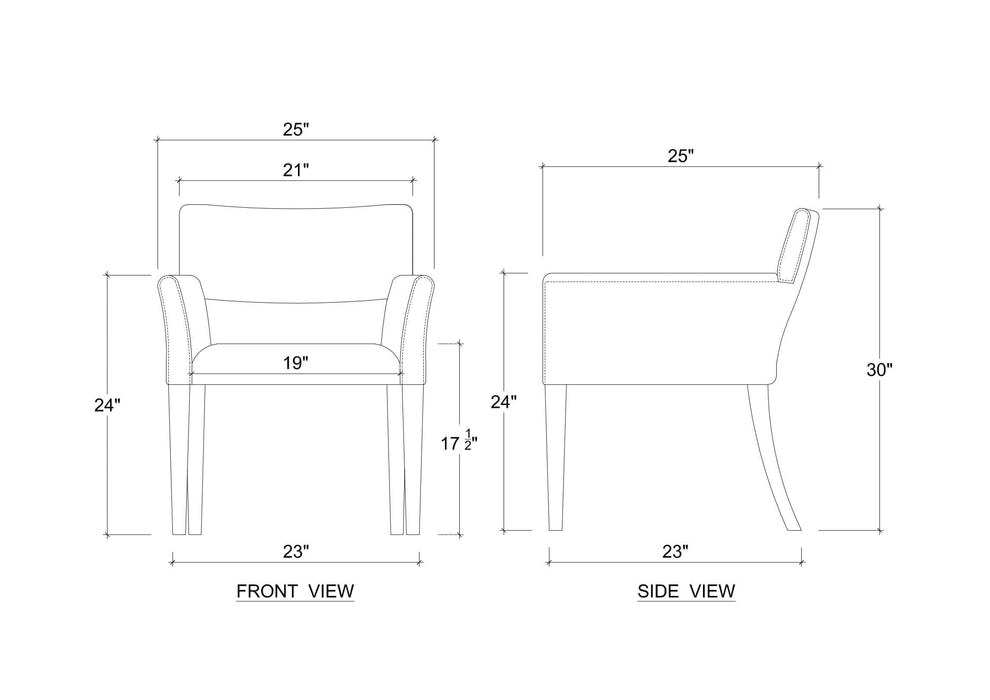 Bramble - York Upholstered Dining Chair - BR-76637 - GreatFurnitureDeal