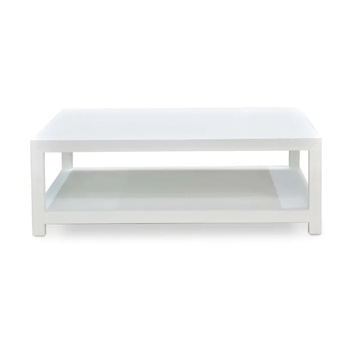 Bramble - Milan Square Linen Wrapped Coffee Table - BR-76640 - GreatFurnitureDeal