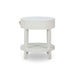 Bramble - Milan Linen Wrapped Side Table - BR-76641 - GreatFurnitureDeal