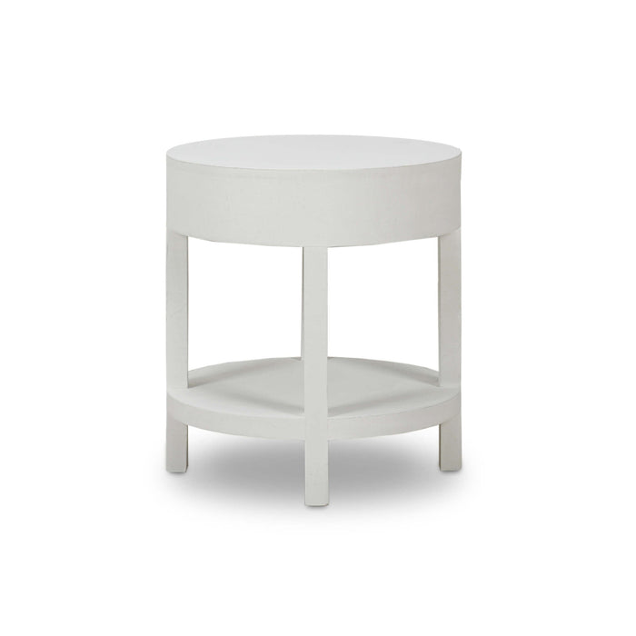 Bramble - Milan Linen Wrapped Side Table - BR-76641 - GreatFurnitureDeal