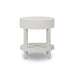 Bramble - Milan Linen Wrapped Side Table - BR-76641 - GreatFurnitureDeal
