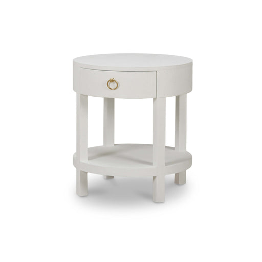 Bramble - Milan Linen Wrapped Side Table - BR-76641 - GreatFurnitureDeal