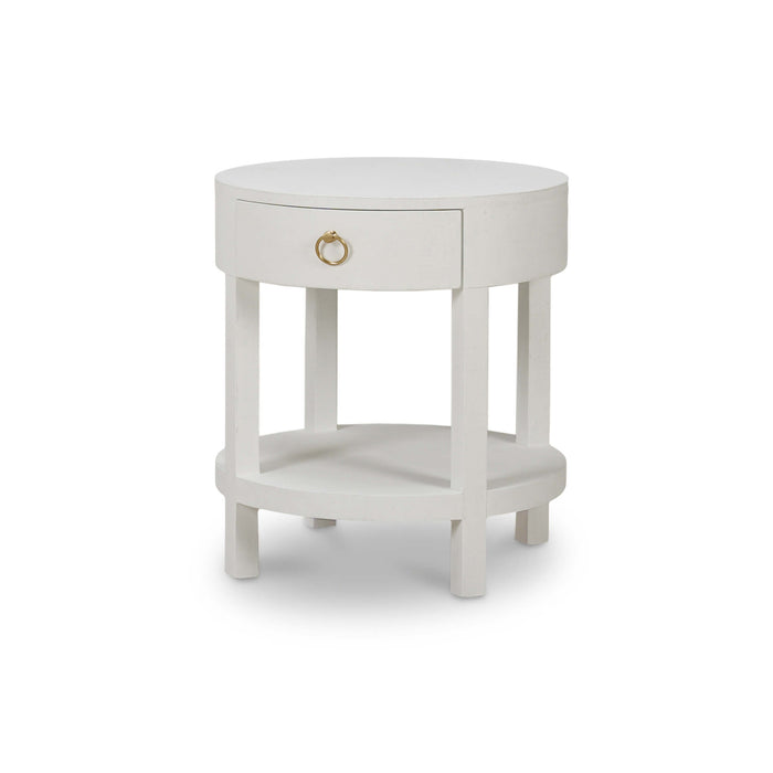 Bramble - Milan Linen Wrapped Side Table - BR-76641 - GreatFurnitureDeal