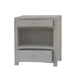 Bramble - Mornington Open Shelf Linen Wrapped Bedside in Linen Sand - US-WS-76642FSND----- - GreatFurnitureDeal