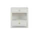 Bramble - Mornington Open Shelf Linen Wrapped Bedside - BR-76642 - GreatFurnitureDeal