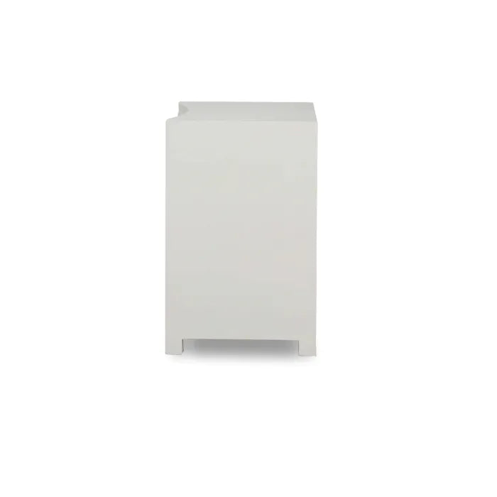 Bramble - Mornington Open Shelf Linen Wrapped Bedside - BR-76642 - GreatFurnitureDeal