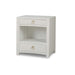 Bramble - Mornington Linen Wrapped Nightstand in Linen True White - 76642FTRW----- - GreatFurnitureDeal