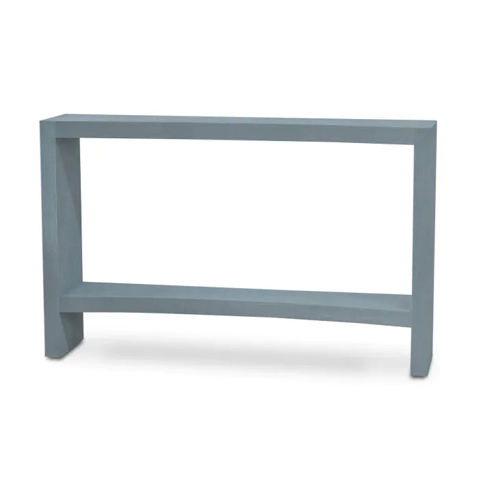 Bramble - Westminster Linen Wrapped Concave Console Table - BR-76643