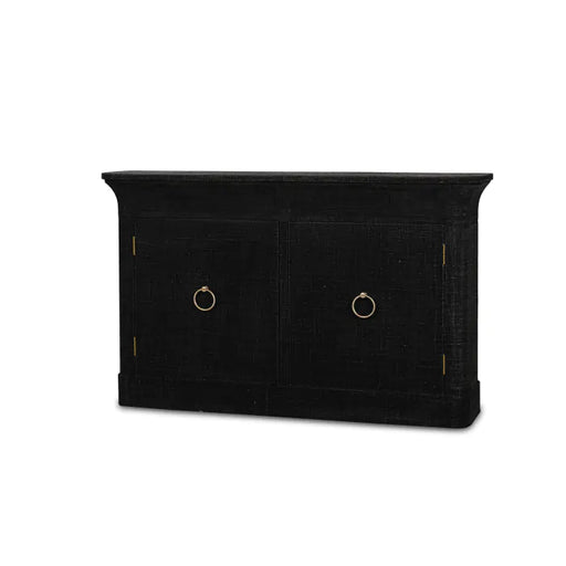 Bramble - Claremont Narrow Linen Wrapped Sideboard - BR-76648 - GreatFurnitureDeal