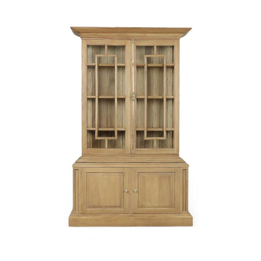 Bramble - Bruges Display Cabinet in Fruitwood - 76651FRW----- - GreatFurnitureDeal