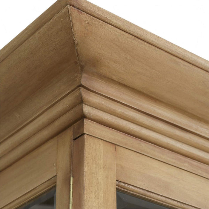 Bramble - Bruges Display Cabinet in Fruitwood - 76651FRW-----