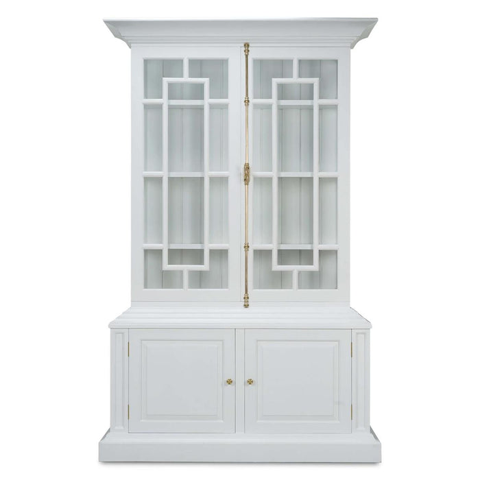 Bramble - Bruges Display Cabinet in True White - 76651TRW-----