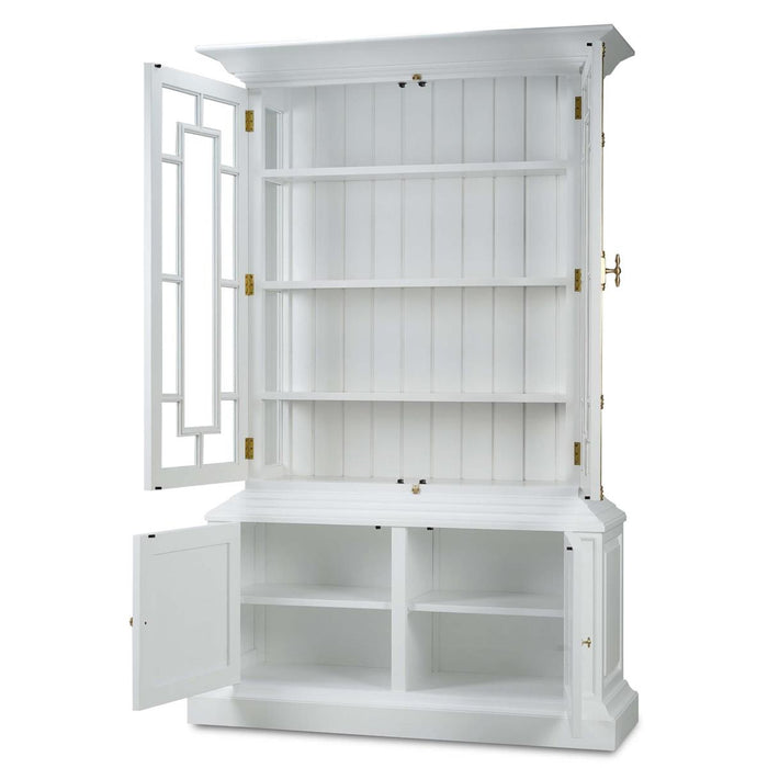 Bramble - Bruges Display Cabinet in True White - 76651TRW-----