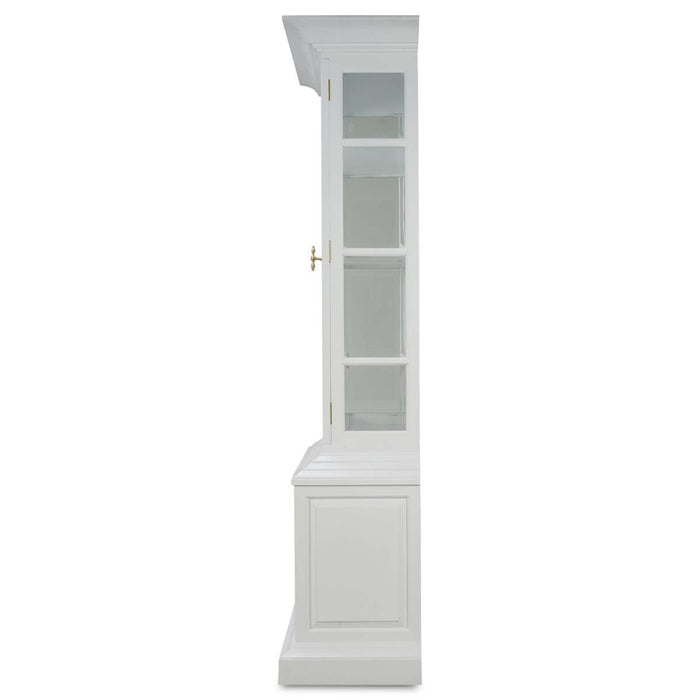 Bramble - Bruges Display Cabinet in True White - 76651TRW-----