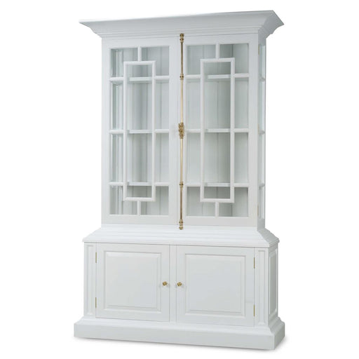Bramble - Bruges Display Cabinet in True White - 76651TRW----- - GreatFurnitureDeal