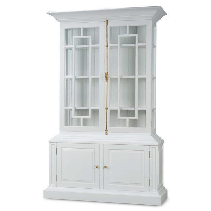Bramble - Bruges Display Cabinet in True White - 76651TRW-----