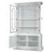 Bramble - Bruges Display Cabinet in True White - BR-76651TRW----- - GreatFurnitureDeal