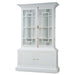 Bramble - Bruges Display Cabinet in True White - BR-76651TRW----- - GreatFurnitureDeal