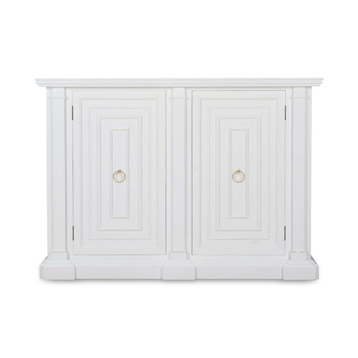 Bramble - Surrey Narrow Sideboard in True White - BR-76652TRW----- - GreatFurnitureDeal