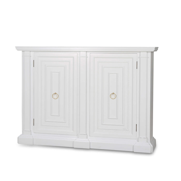 Bramble - Surrey Narrow Sideboard in True White - BR-76652TRW----- - GreatFurnitureDeal