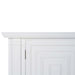 Bramble - Surrey Narrow Sideboard in True White - BR-76652TRW----- - GreatFurnitureDeal