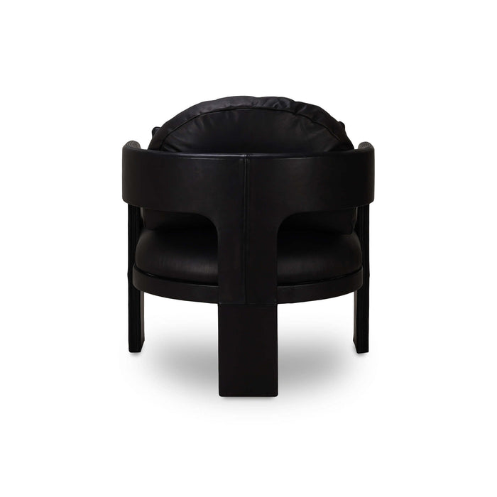 Bramble - Momo Leather Clad Club Chair - BR-76653