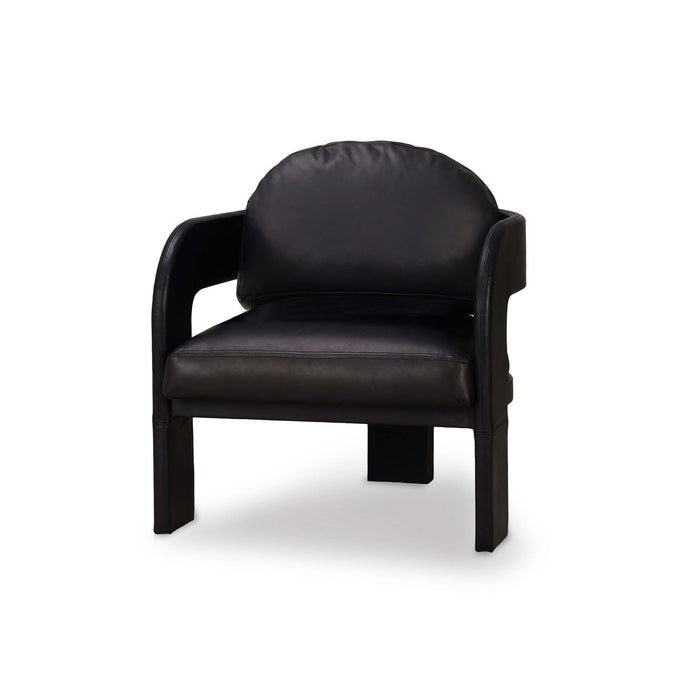 Bramble - Momo Leather Clad Club Chair - BR-76653 - GreatFurnitureDeal