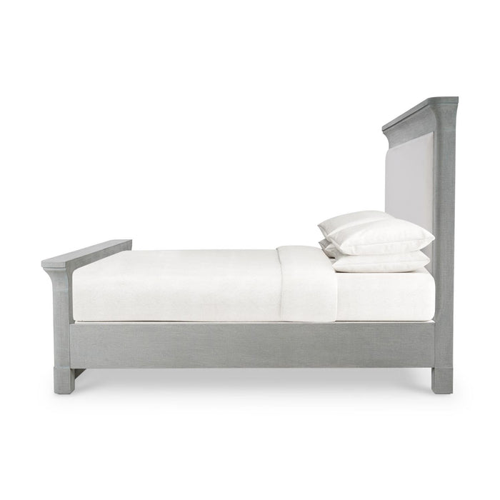 Bramble - Claremont Linen Wrapped Bed Queen - BR-76722------