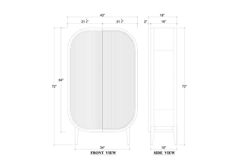 Bramble - Brighton Cabinet - BR-76676 - GreatFurnitureDeal