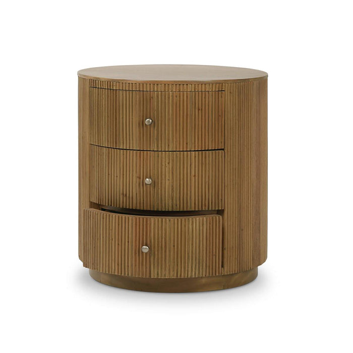 Bramble - Bilbao End Table in Antique French Oak - 76678AFD----- - GreatFurnitureDeal